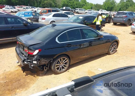 2020 BMW 330I из США, поврежденный, VIN 3MW5R1J0XL8B34103
